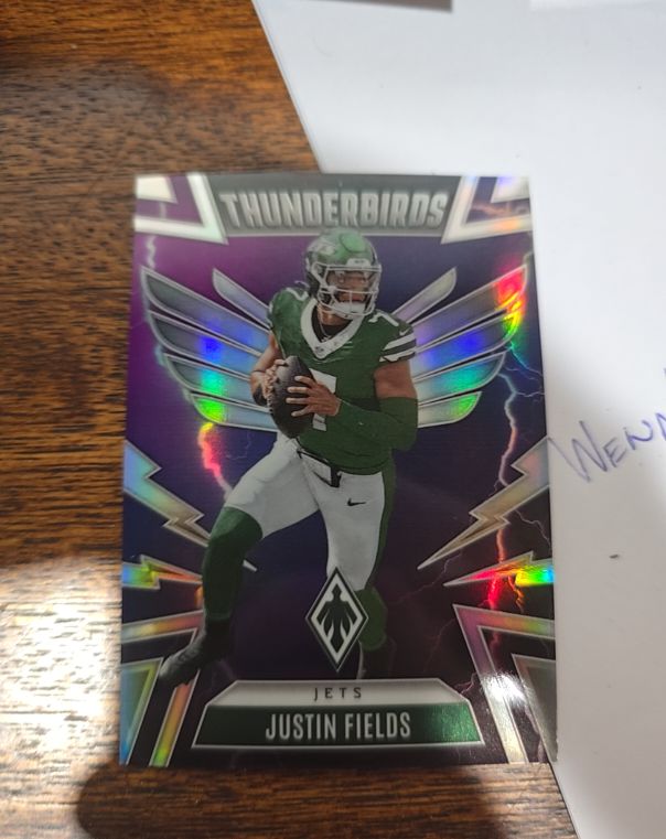 2025 Panini Phoenix Thunderbirds #40 Justin Fields — front