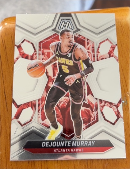 2023-24 Panini Mosaic #134 Dejounte Murray — front