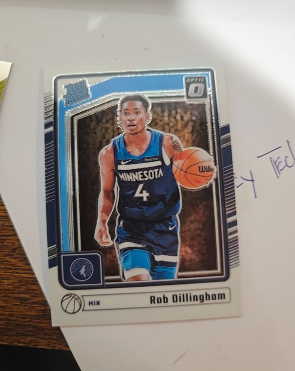 2024-25 Panini Donruss Optic #259 Rob Dillingham — front