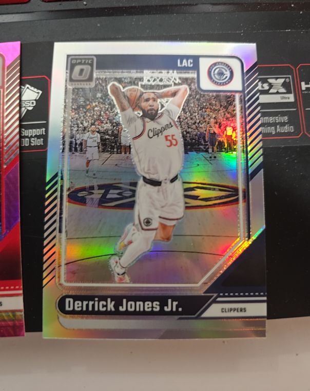 2024-25 Panini Donruss Optic #71 Derrick Jones Jr. — front