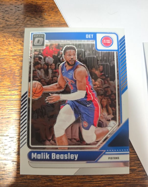 2024-25 Panini Donruss Optic #38 Malik Beasley — front