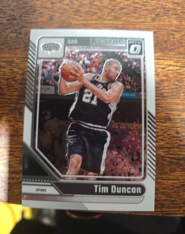 2024-25 Panini Donruss Optic #248 Tim Duncan — front