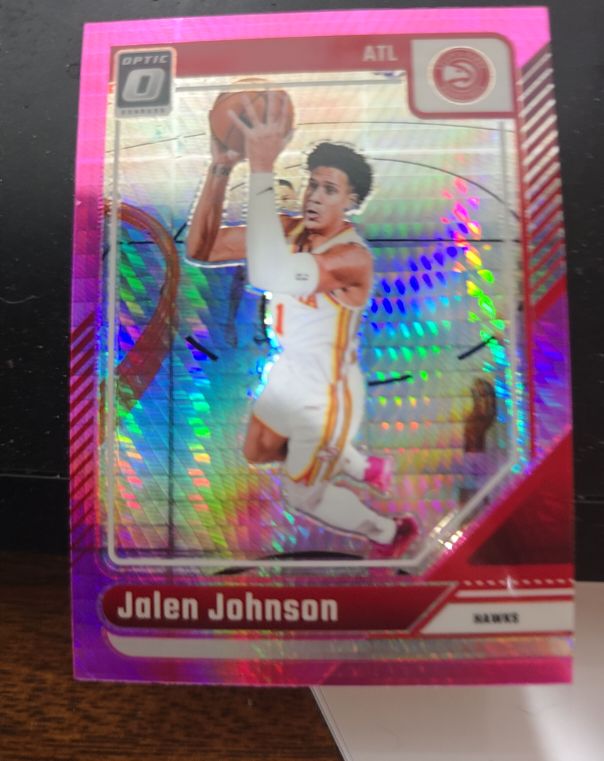 2024-25 Panini Donruss Optic #79 Jalen Johnson — front