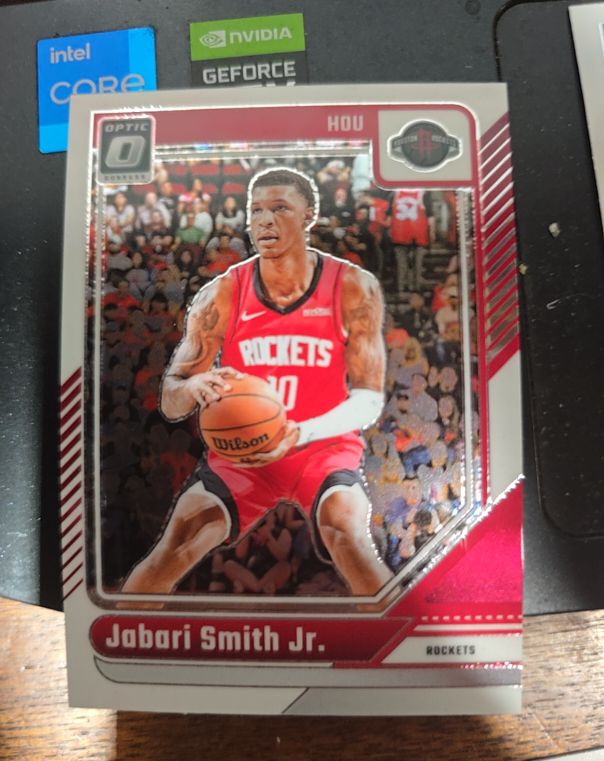 2024-25 Panini Donruss Optic #165 Jabari Smith Jr. — front