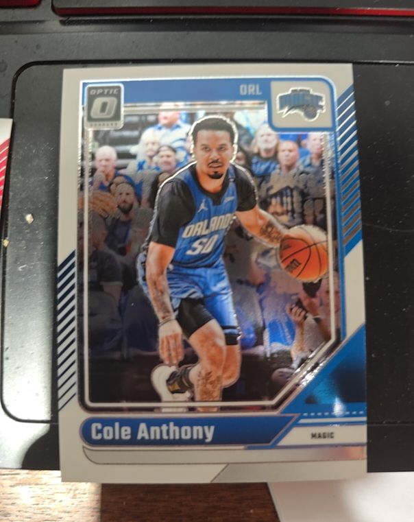 2024-25 Panini Donruss Optic #95 Cole Anthony — front