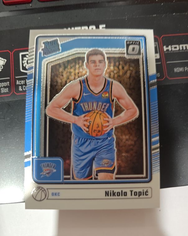 2024-25 Panini Donruss Optic #278 Nikola Topic — front