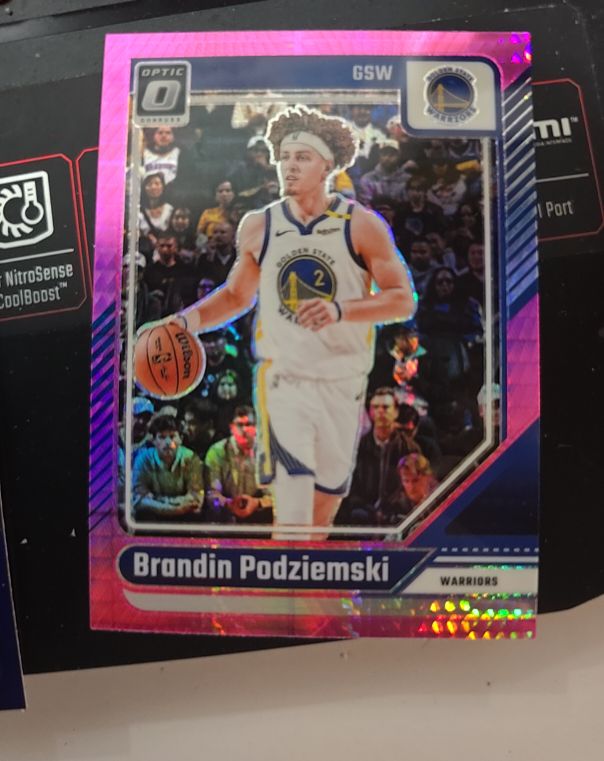2024-25 Panini Donruss Optic #36 Brandin Podziemski — front