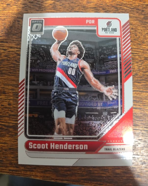 2024-25 Panini Donruss Optic #153 Scoot Henderson — front