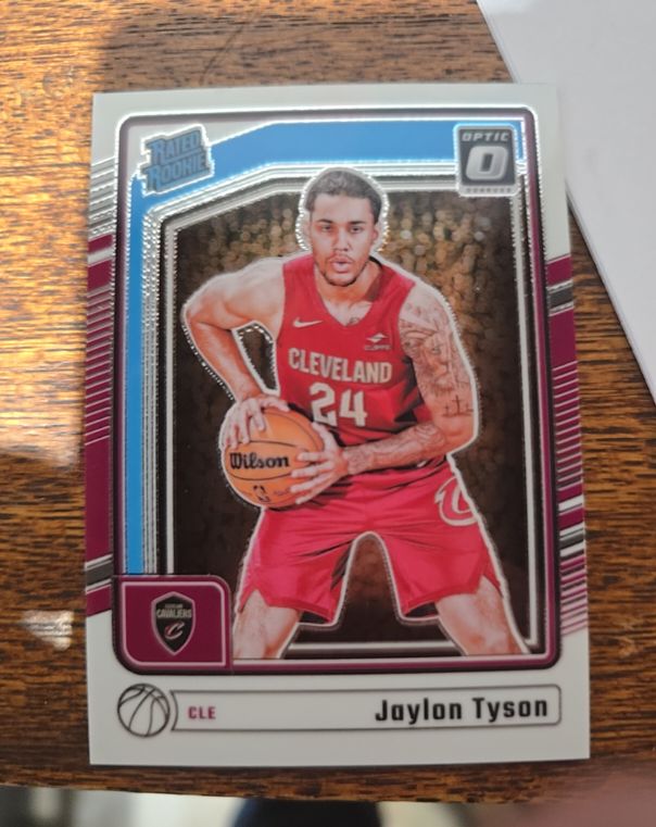 2024-25 Panini Donruss Optic #253 Jaylon Tyson — front