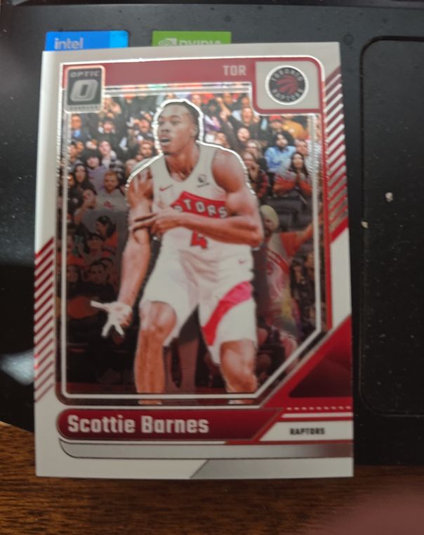 2024-25 Panini Donruss Optic #8 Scottie Barnes — front