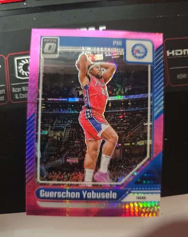 2024-25 Panini Donruss Optic #168 Guerschon Yabusele — front
