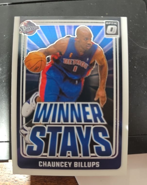 2024-25 Panini Donruss Optic #18 Chauncey Billups Winner Stays — front