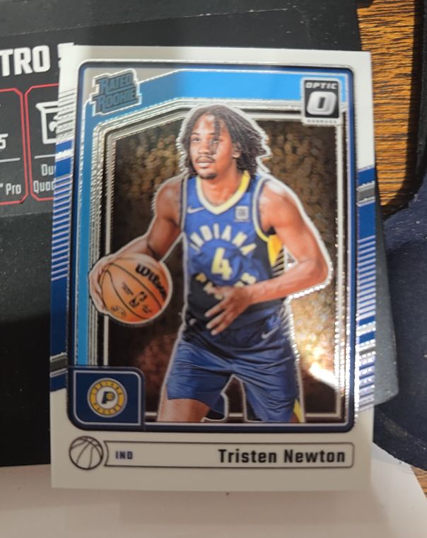 2024-25 Panini Donruss Optic #285 Tristen Newton — front