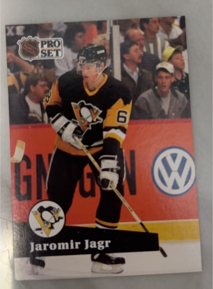 1991-92 Pro Set #183 Jaromir Jagr — front