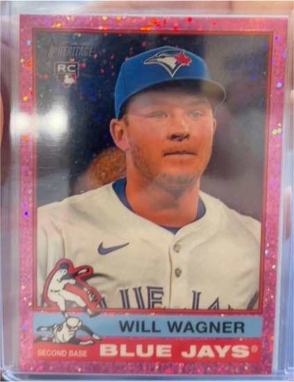 2025 Topps Heritage Chrome #35 Will Wagner — front