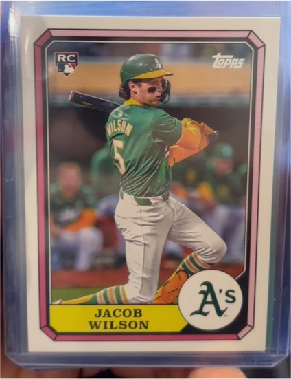 2025 Topps Archives #87BB-7 Jacob Wilson — front