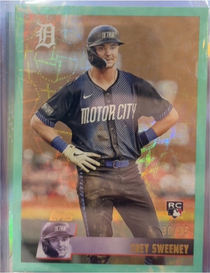 2025 Topps Archives #188 Trey Sweeney — front