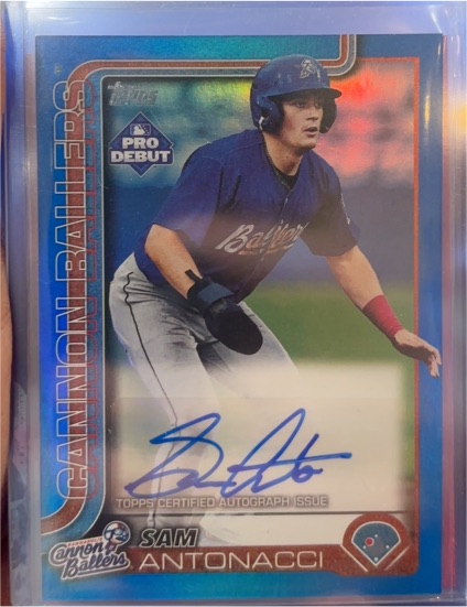 2025 Topps Pro Debut #PD-109 Sam Antonacci — front