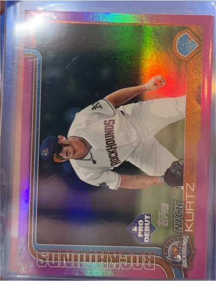 2025 Topps Pro Debut #PD-1 Nick Kurtz — front