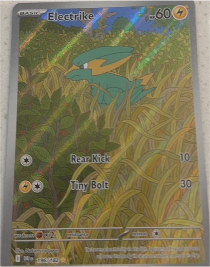 2023 Pokémon SV10: Destined Rivals #196 Electrike — front