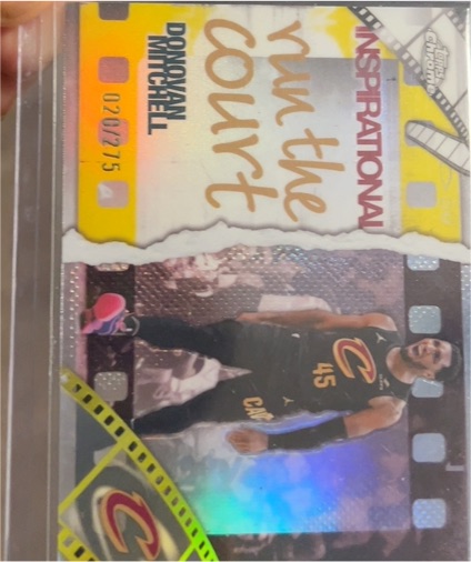 2025-26 Topps Chrome Inspirational #IP-7 Donovan Mitchell — front