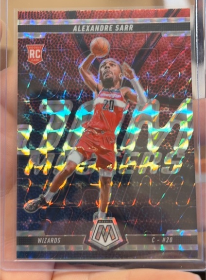 2024-25 Panini Mosaic #20 Alexandre Sarr Jam Masters — front