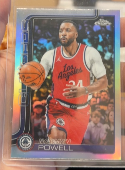 2025-26 Topps Chrome #22 Norman Powell — front