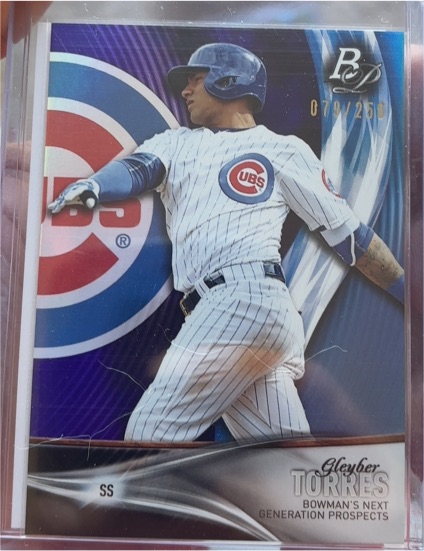 2016 Bowman Platinum Next Generation Prospects #NGP-6 Gleyber Torres — front