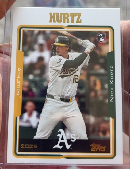 2025 Topps Archives #213 Nick Kurtz — front