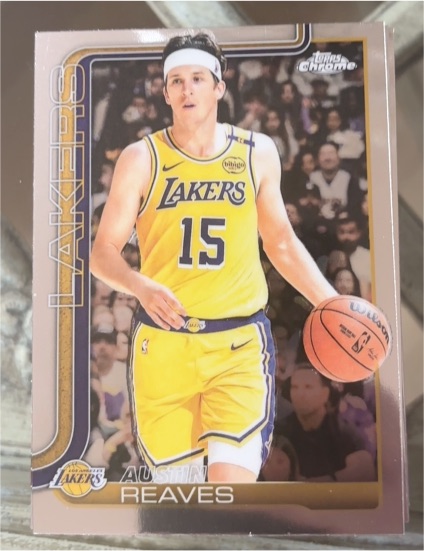 2025-26 Topps Chrome #126 Austin Reaves — front