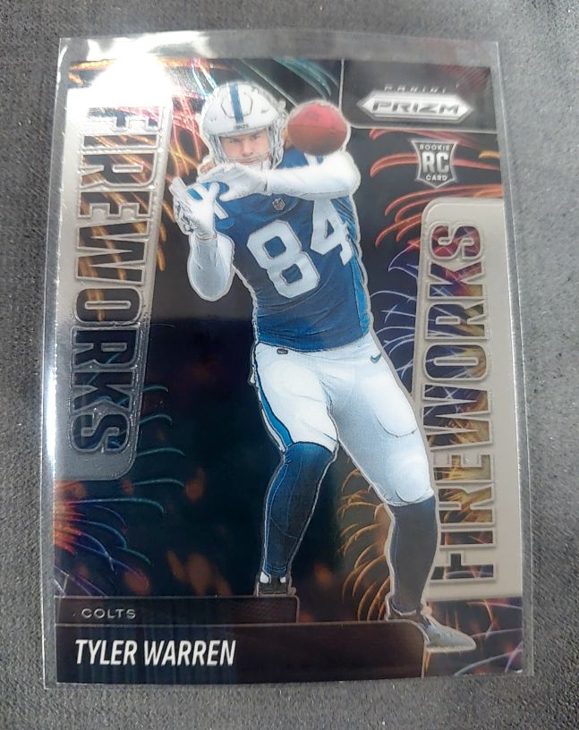 2025 Panini Prizm #12 Tyler Warren — front