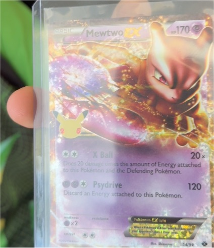 2021 Pokemon Celebrations Classic Collection #54 Mewtwo EX — front