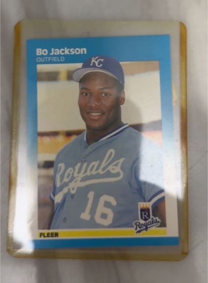 1987 Fleer #369 Bo Jackson — front