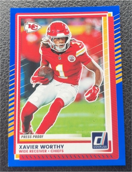 2025 Donruss #170 Xavier Worthy — front