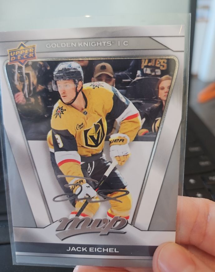 2024 Upper Deck MVP Jack Eichel — front