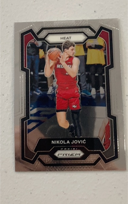 2023-24 Panini Prizm #121 Nikola Jovic — front