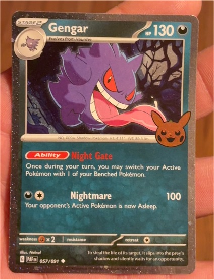 2024 Pokemon Trick or Trade #057 Gengar — front