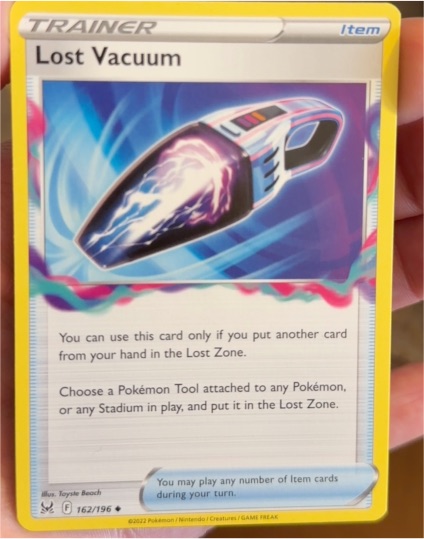2022 Pokémon SWSH11: Lost Origin #162 Lost Vacuum — front