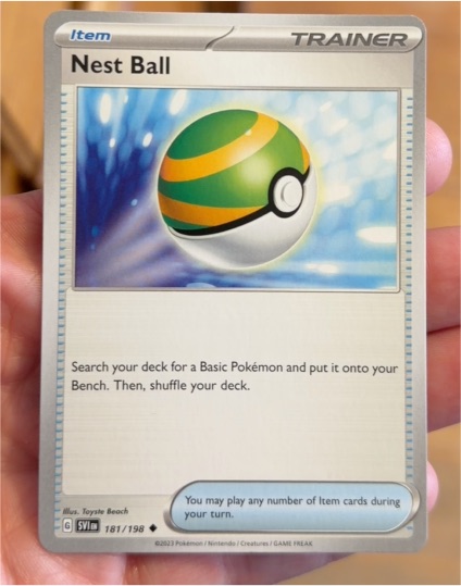 2023 Pokémon Scarlet & Violet #181 Nest Ball — front