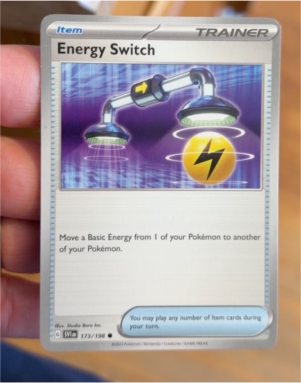 2023 Pokémon SV01: Scarlet & Violet Base Set #173 Energy Switch — front