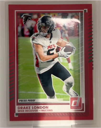 2025 Donruss #225 Drake London — front