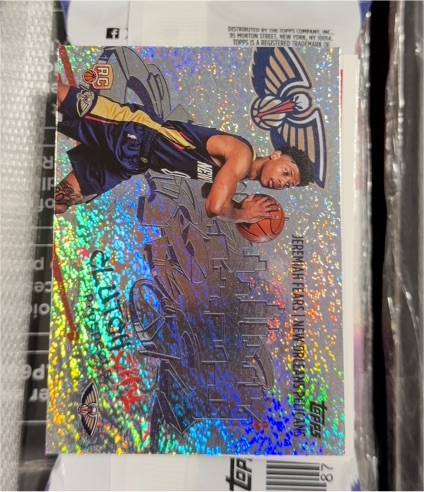 2025-26 Topps Clutch City #CC-7 Jeremiah Fears — front