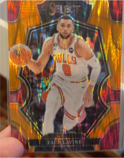 2022-23 Panini Select #134 Zach LaVine — front