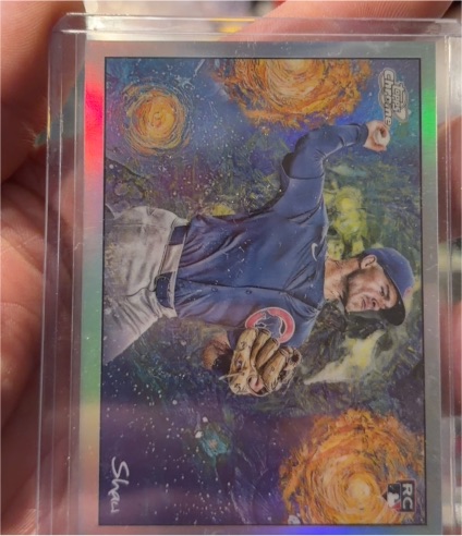 2025 Topps Cosmic Chrome #STN-23 Matt Shaw — front