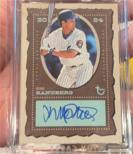 2024 Topps Brooklyn Collection #AC-RS Ryne Sandberg — front