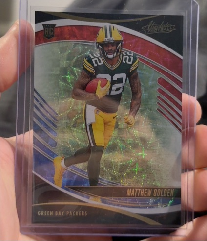 2025 Panini Absolute #158 Matthew Golden — front