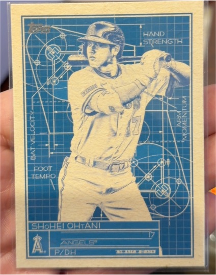 2024 Topps Superstar Blueprint #SB-3 Shohei Ohtani — front