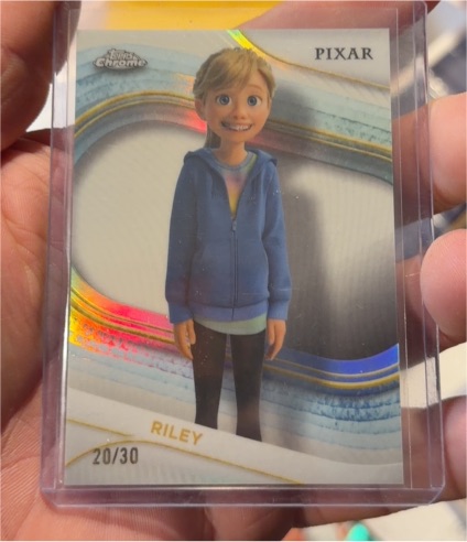 2025 Topps Chrome Disney #82 Riley — front