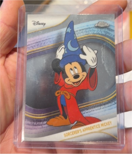2025 Topps Chrome Disney #190 Sorcerer's Apprentice Mickey — front