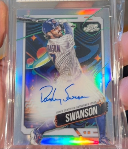 2024 Topps Cosmic Chrome #Dansby Swanson — front